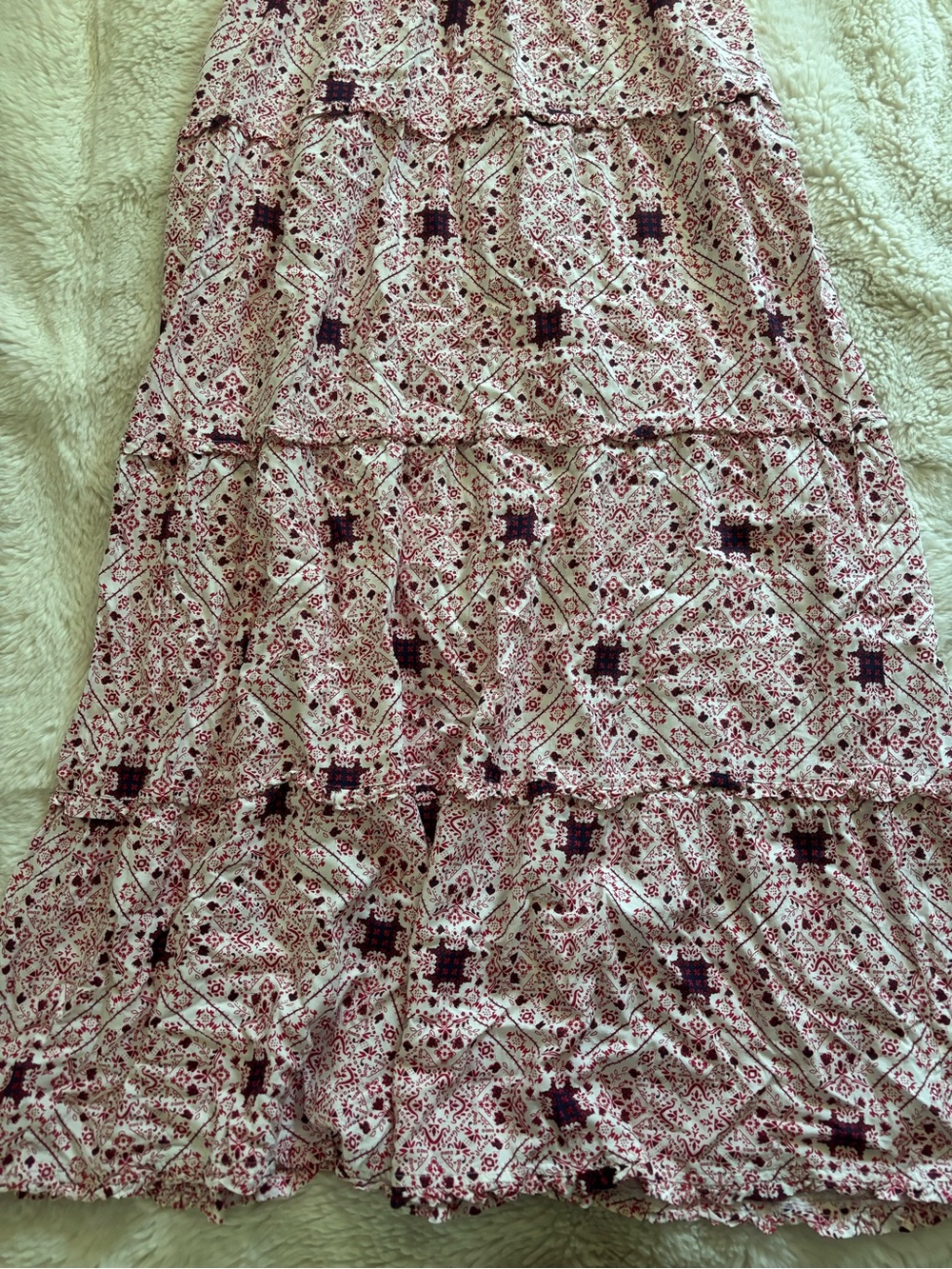 Ariat Western Print Smocked Halter Maxi Dress - Picture 6 of 9